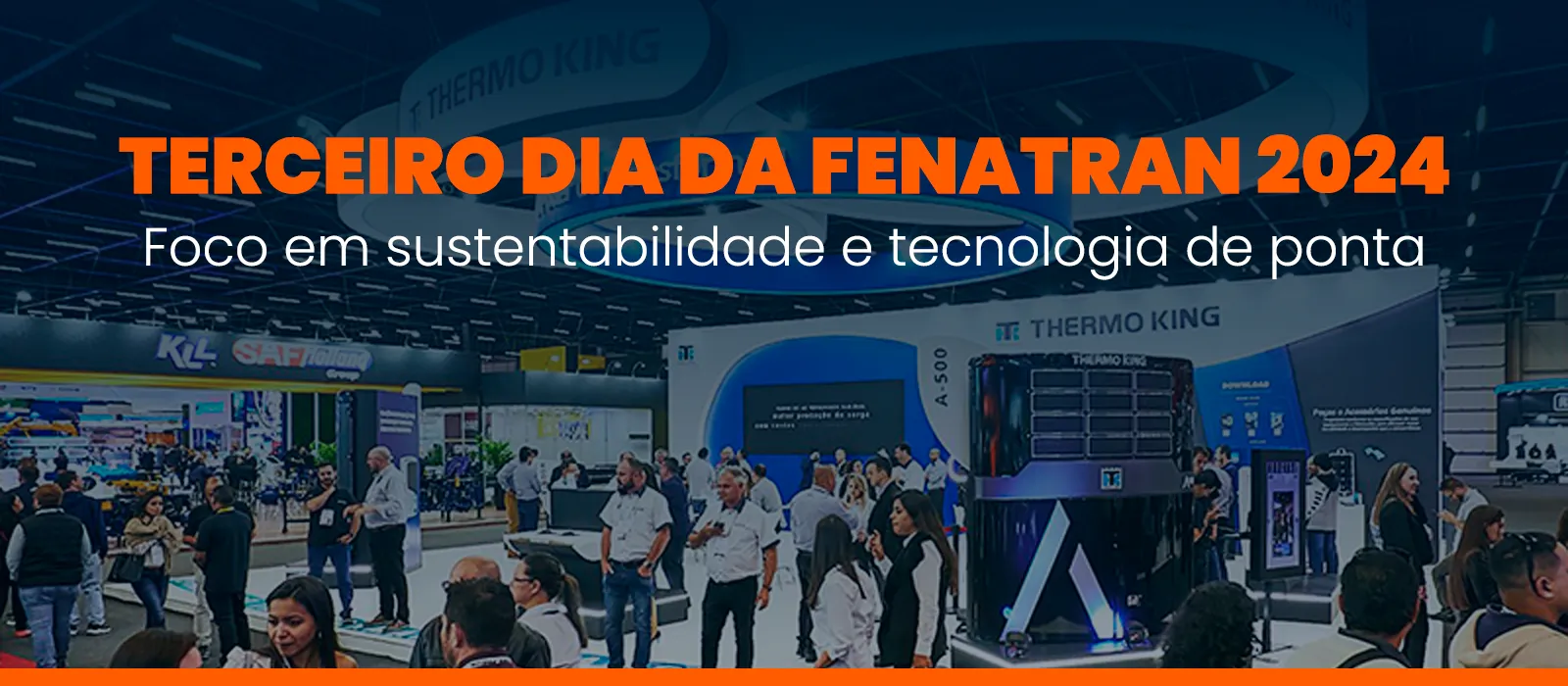 Terceiro dia da Fenatran 2024: foco em sustentabilidade e tecnologia de ponta